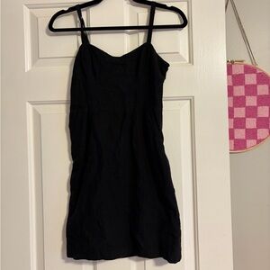 Urban Outfitters Black Textured Dress